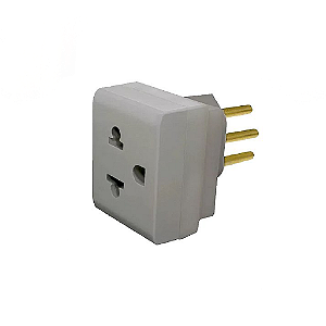 PINO ADAPTADOR 2P+T 10A - CZ LORENZETTI