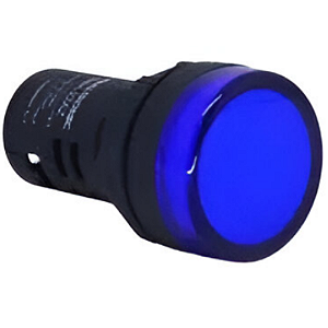 SINALEIRO LED 22MM 12V AZUL STARK