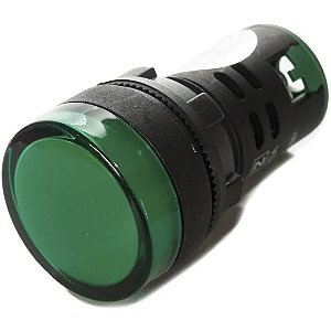 SINALEIRO LED 22MM 24V VERDE STARK