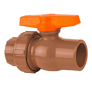 REGISTRO PVC ESFERA C/UNIAO SOLD 20MM VIQUA