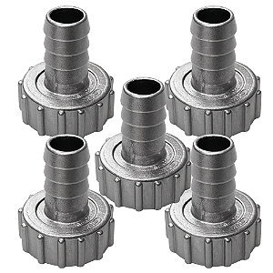 KIT 5 BICO TORNEIRA (A) 1/2"X1/2" INCA 0057E