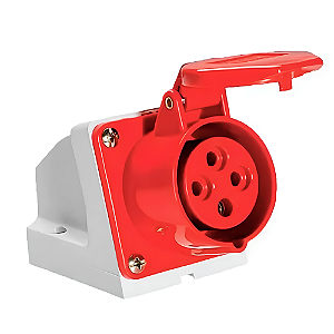 TOMADA INDUST SOB 3P+T 32A-6H 380V VM STARK