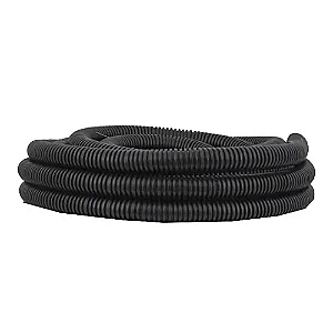KIT 5MT ELETRODUTO 4" TUBO CORRUGADO PRETO GUIA