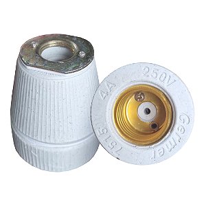 SOQUETE PORCELANA E 27  P/ TEMPO  1570 GERMER