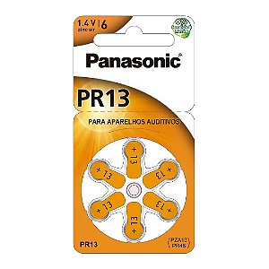 PILHA AUDITIVA PANASONIC PR13