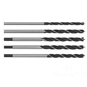 JOGO DE BROCAS 3 PONTAS MADEIRA 6,10,12,13,14MMX300MM MTX