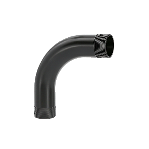 CURVA 3" 90 DE PVC ROSCA PRETO