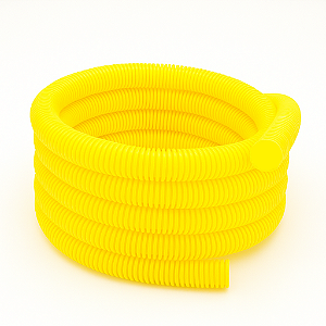KIT 10MT ELETRODUTO CORRUGADO 1/2" AMARELO