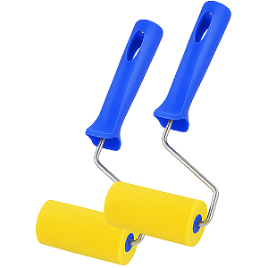 KIT 2 ROLO ESPUMA 9CM COM CABO