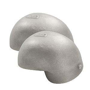 KIT 2 MUFLA/CABECOTE 1" ALUMINIO