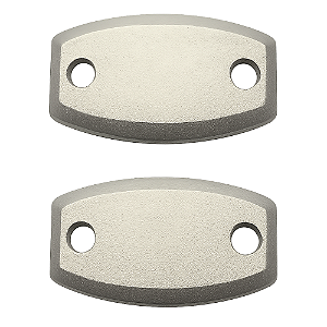 KIT 2 BATENTE DE ALUMIMIO DO FIM DE CURSO PPA
