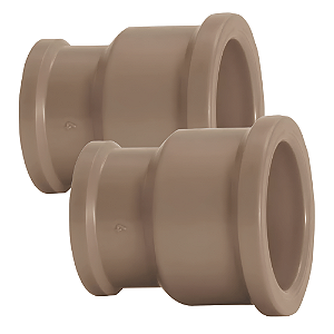 KIT 2 LUVA REDUÇÃO SOLDAVEL 50X25MM AMANCO