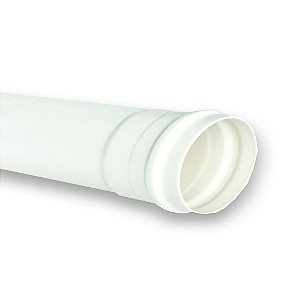 03 TUBOS 02MTS PVC ESGOTO BRANCO 75MM AMANCO