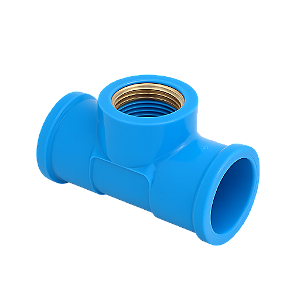 TEE AZUL SOLDAVEL ROSCA 25MMX1/2 PLASTUBOS 96104