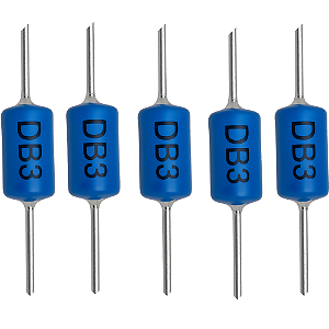 KIT 5 DIODO DUPLO DIAC DB3