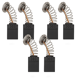 03 PARES ESCOVAS CARVAO CB 303 SERRA MARMORE MAKITA 4100NH