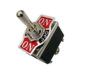 CHAVE ALAVANCA 15A  6 POLOS ON/OF/ON LUKMA