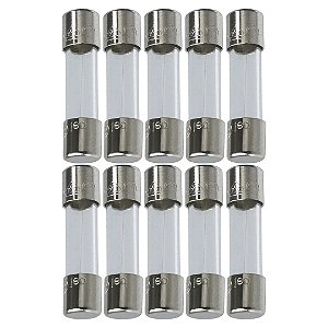 KIT 10 FUSIVEL PARA ESTABILIZADORES -FILTRO LINHA  5A 5x20