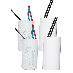 CAPACITOR VENTILADOR 110 220 3 FIO 4+6 UF X 250V  + 10X250V