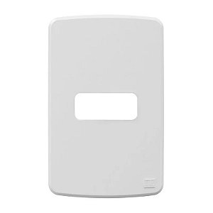 PLACA 4X2" COMPOSE 1 POSICAO BRANCO