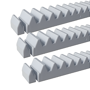 KIT 3 GOMO P/CREMALHEIRA 0,50CM GOLD BRANCA LARGA INDUST PPA