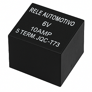 RELE AUTOMOTIVO 6V 10AMP 5 TERM.JQC-T73