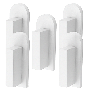 KIT 5 TAMPA DE FECH LATERAL P/ BARRA 1 POLOS