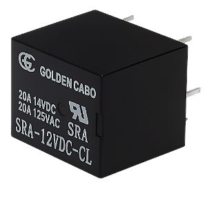 RELE AUTOMOTIVO SRA-CL 5 TERM 12V 20A