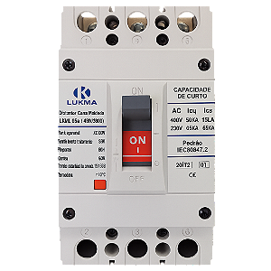 DISJUNTOR CAIXA MOLDADA  LKM1 63A LUKMA