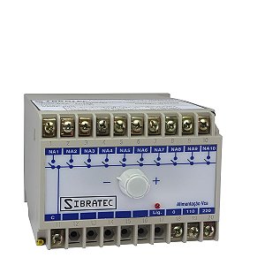 SEQUENCIADOR 110/220 10 SAIDAS RELE SIBRATEC