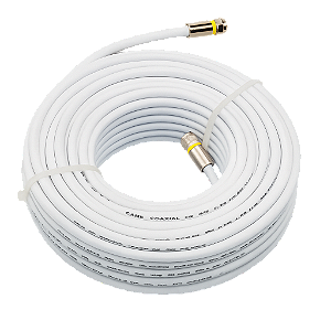 KIT 5MT CABO ANTENA SKY COAX. RG06 75 OHMS 67% ANT. MEGATRON