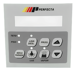 Frente Controlador Membrana Digimec Fornos Cms-84 Perfecta