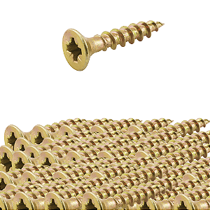 KIT 50 PARAFUSO PHILIPS 4,5X20 CHIPBOARD MADEIRA VONDER