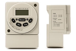 TIMER PROGR HORARIO SIM COEL 220V TH190