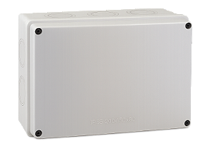 CAIXA PLASTICA 200 X 155 X 80MM-SIBRATEC