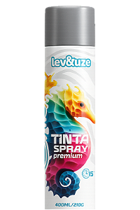 TINTA SPRAY ALUMINIO 400ML LEV&UZE