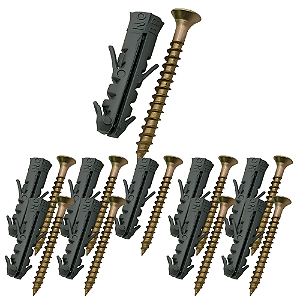 KIT 10 PARAFUSO 4.5X60.0 PHILLIPS BUCHA 06