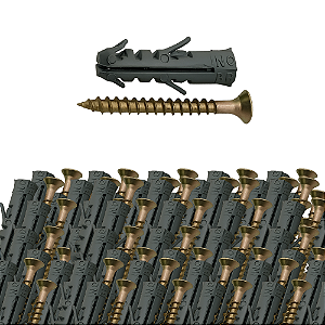 KIT 50 PARAFUSO 4.5X60.0 PHILLIPS BUCHA 06