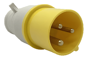 PLUG INDUSTRIAL 2P T 16A 110V 4H AMARELO STARK