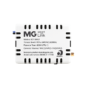 CONTROLADOR INTELIGENTE SIMPLES 10A 1 CANAL MARGIRIUS