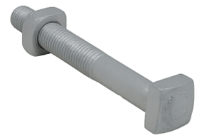 PARAFUSO GALVANIZADO FOGO POSTE PADRAO 16X350MM 5/8X13" M16