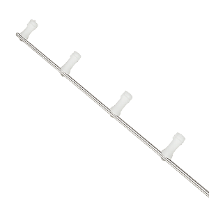 HASTE ALUMINIO ESTRELA 0,75 4 ISOLADORES