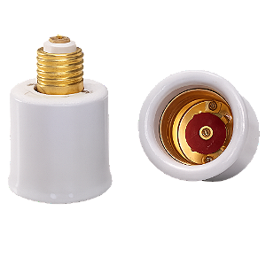 RECEPTACULO PORCEL ADAPTADOR E27 P E40
