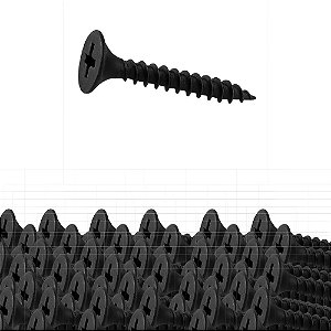 KIT 20 PARAFUSO AUTO PERF TROMBETA 3.5X35 P.AGULHA