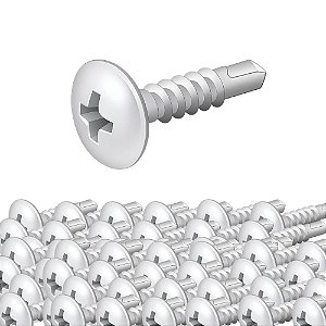 KIT 100 PARAFUSO LENTILHA PB 4.2*19 RI BROCANTE