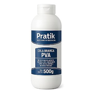 COLA BRANCA PVA 500G PRATIK