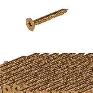 KIT 50 PARAFUSO MADEIRA C/CHATA 6.0X60 JOMARFIX