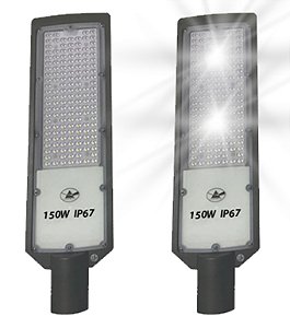 KIT 2 LUMINARIA PUBLICA 150W BIVOLT SUPERLED