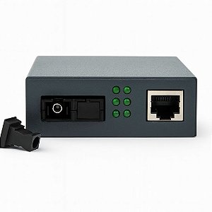 CONVERSOR FIBRA DE MIDIA 10/100 HTB-3100 25KM LADO A