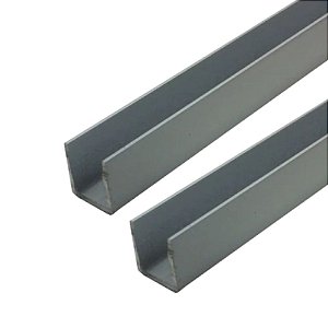 02 BARRA 1,5MT BAGUETE 1/2X1/2  1,20MM CHAPA 18 AÇO METALON